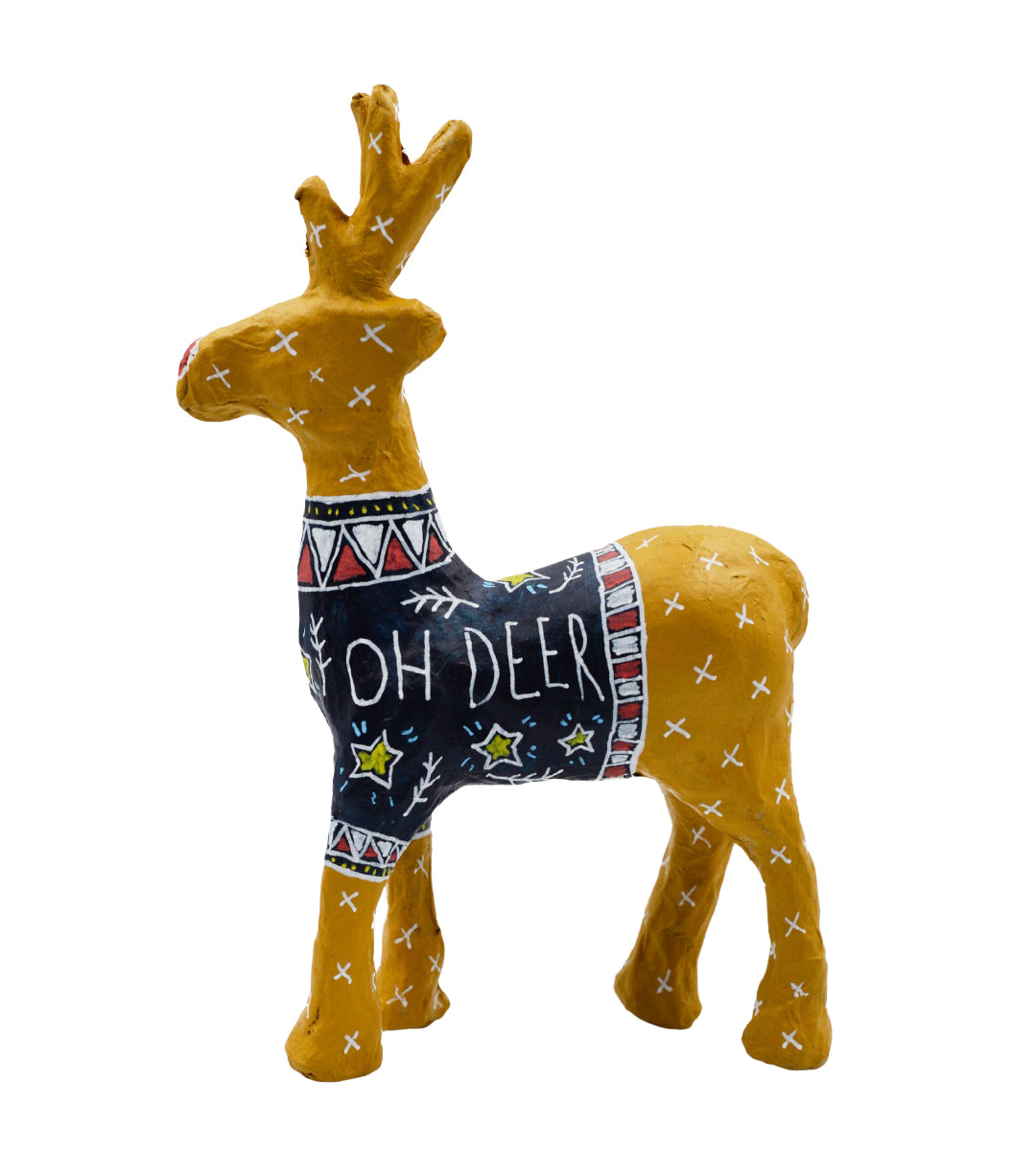 Christmas Deer Figure Decoration