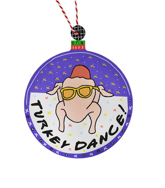 Friendsmas Turkey Dance Ornament