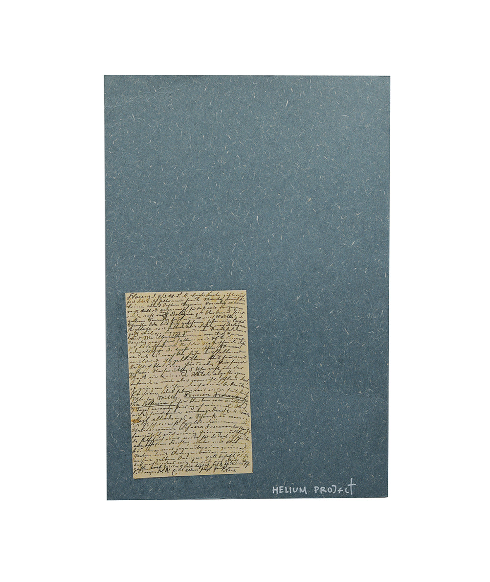 Blue - Grey Nostalgic Notebook III - HeliumProject.gr