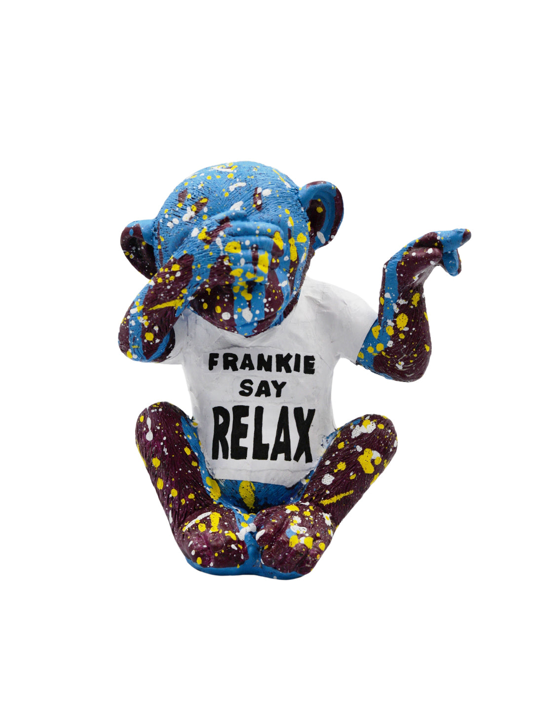 Frankie Say Relax Resin Monkey Figure