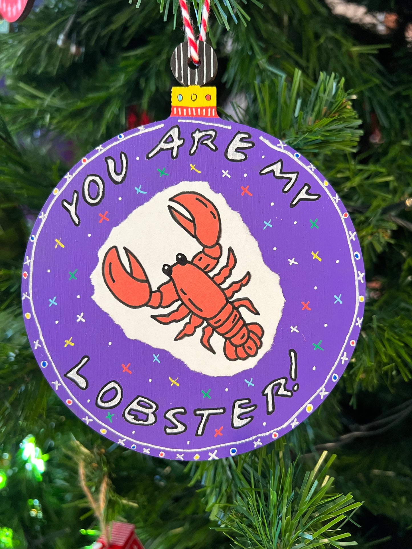 Friendsmas You Are my Lobster Ornament