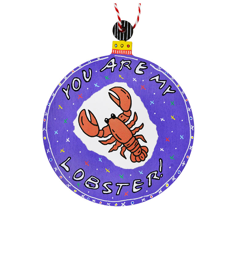 Friendsmas You Are my Lobster Ornament