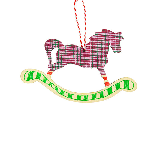 Wooden Rocking Horse XIII