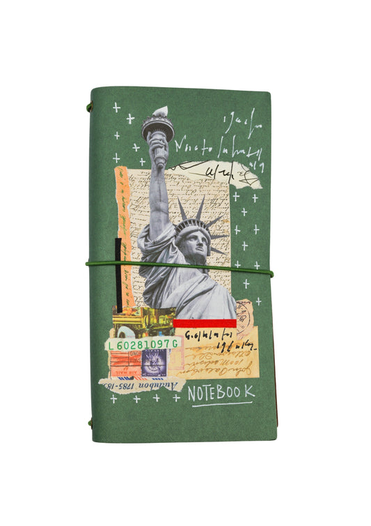 Statue of Liberty Cypress Traveller`s Notebook