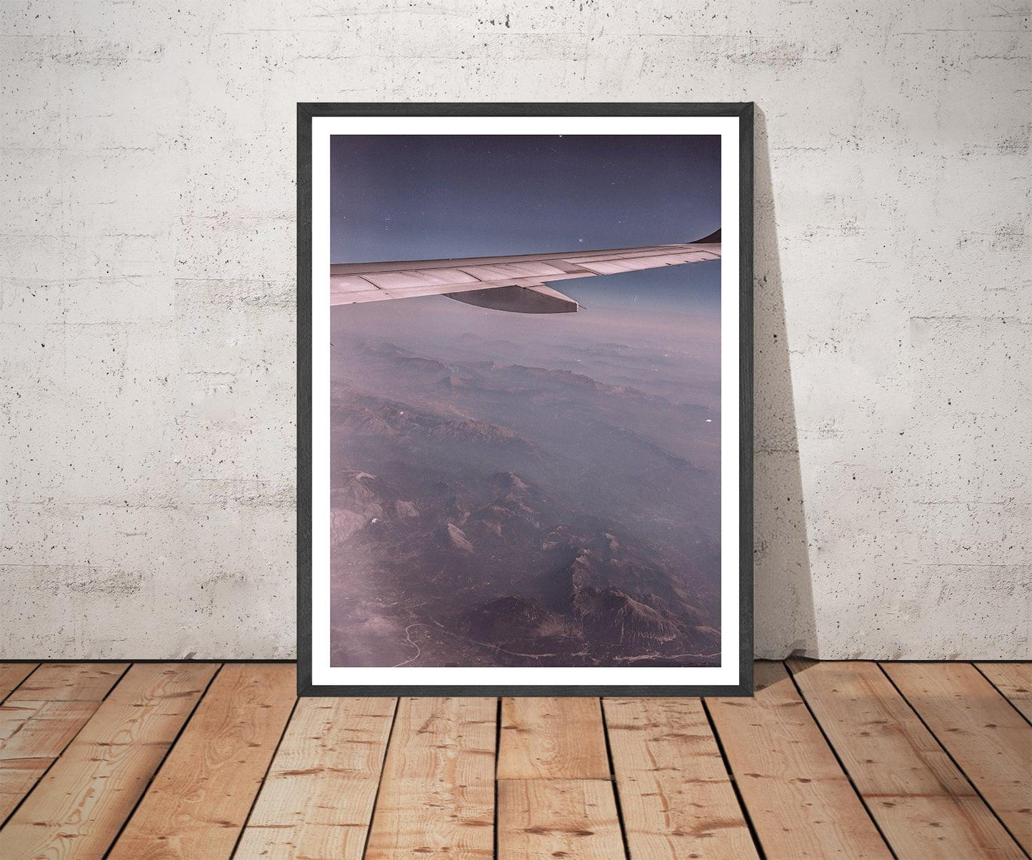 Airplane Window View Print - HeliumProject.gr