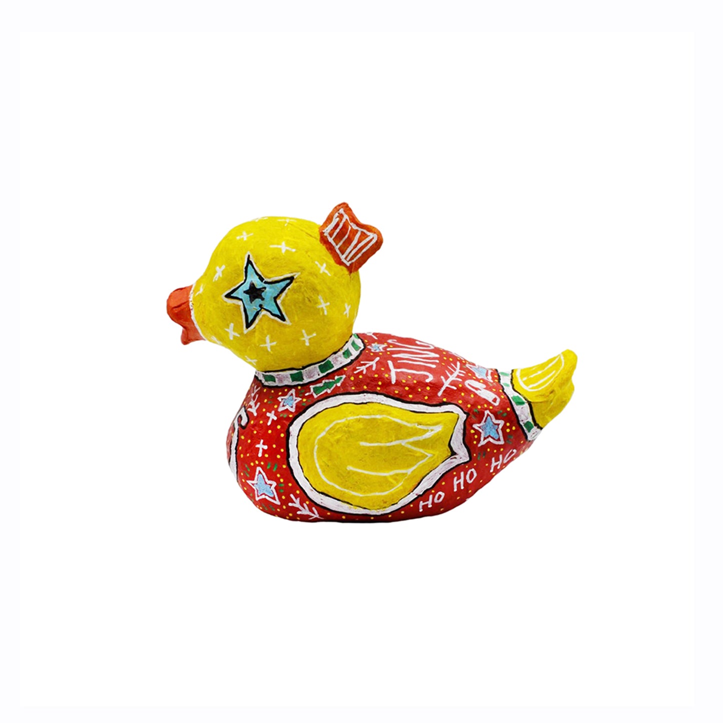 Christmas Duck Figure Decoration - HeliumProject.gr
