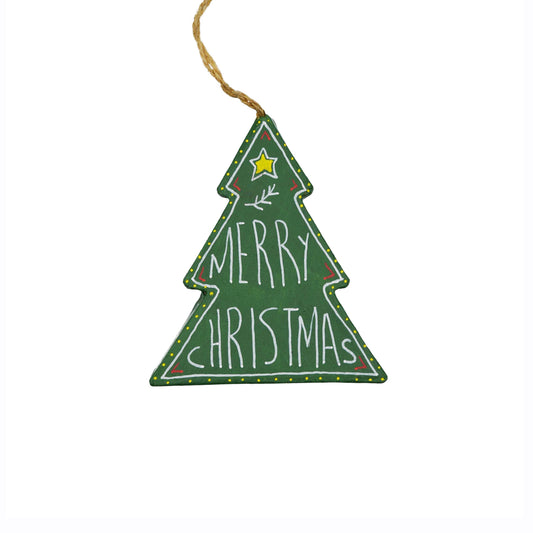 Green Christmas Tree Ornament - HeliumProject.gr