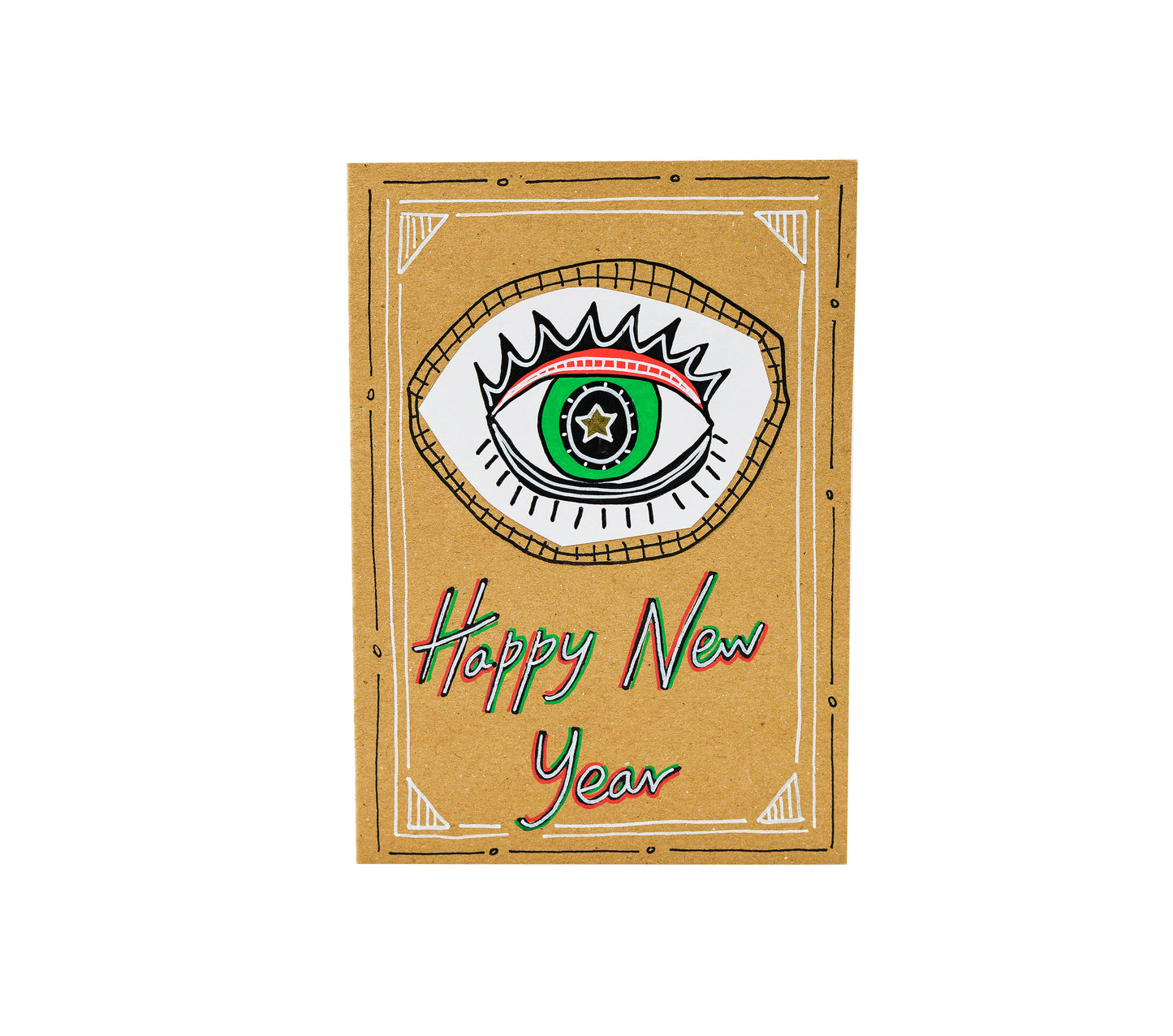 Happy New Year Greeting Card II