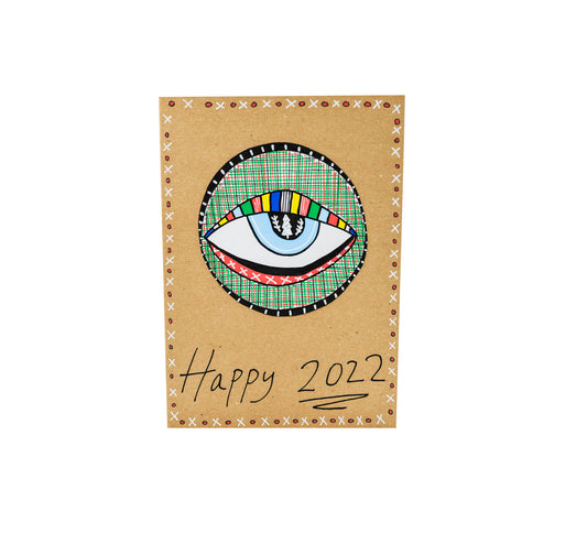 Happy New Year 2022 Greeting Card IV