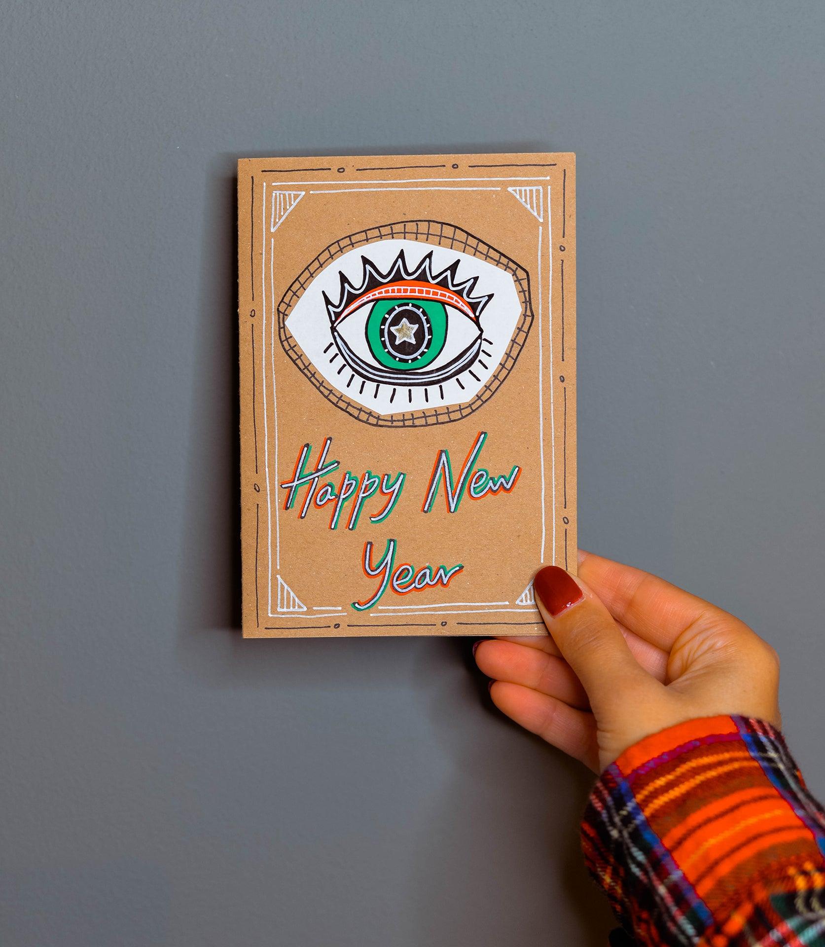 Happy New Year Greeting Card II