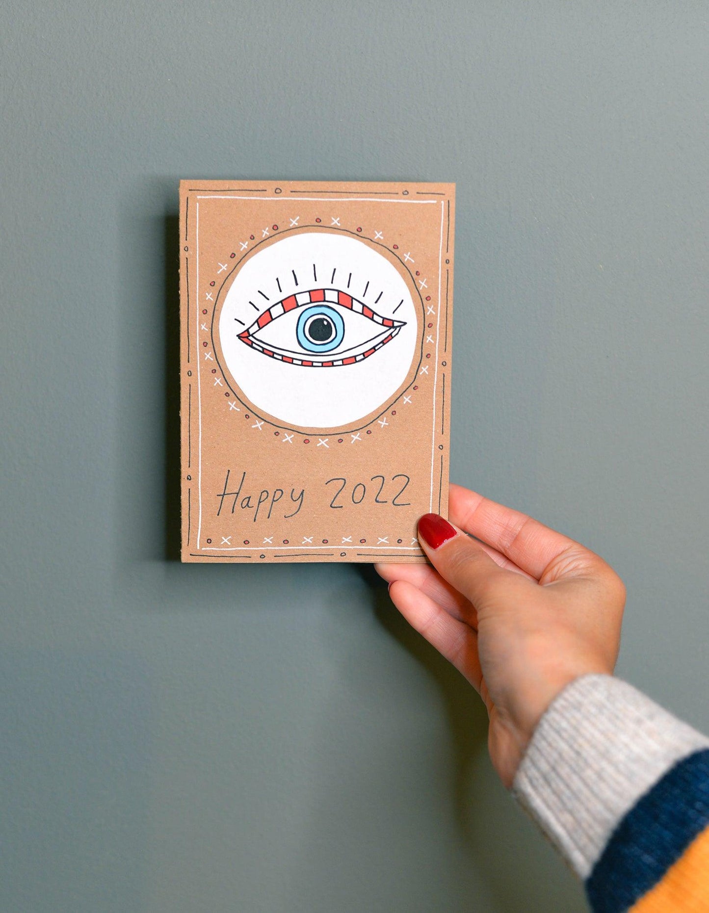 Happy New Year 2022 Greeting Card III
