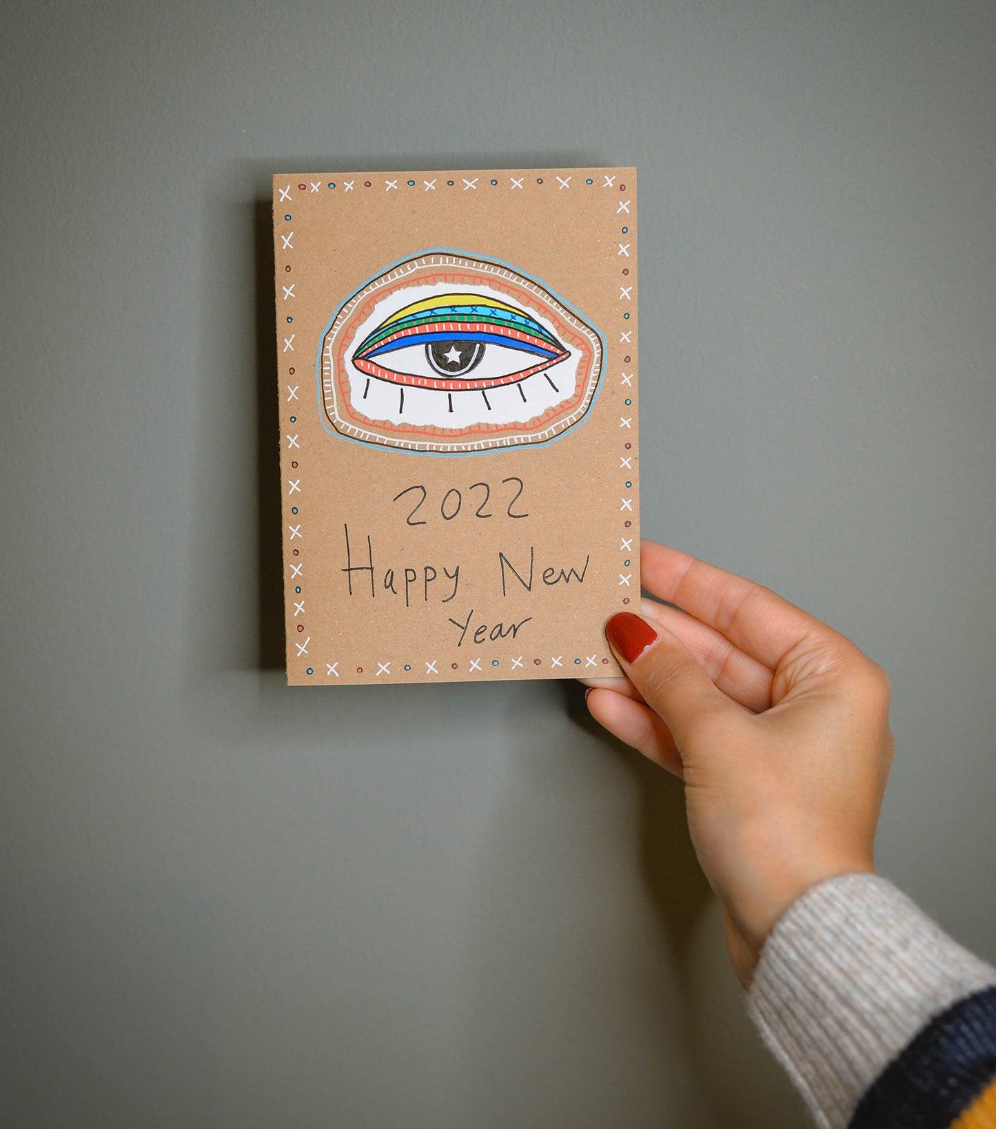 Happy New Year 2022 Greeting Card II