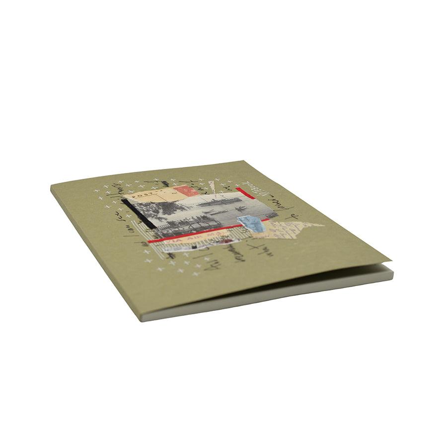 Khaki Nostalgic Notebook - HeliumProject.gr