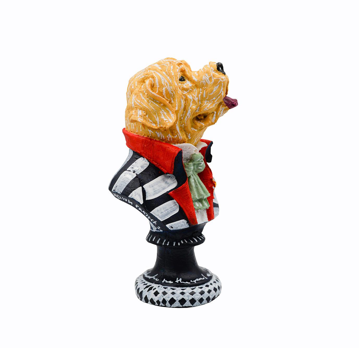 Gentleman Resin Dog Figure - HeliumProject.gr